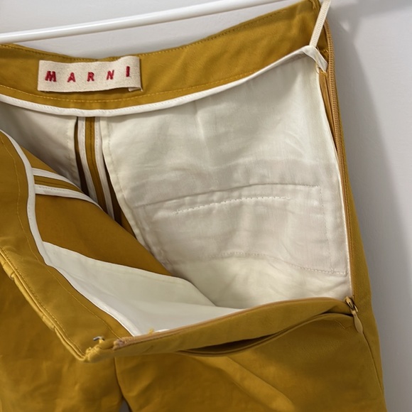 Marni Women Trouser Color Mustard - Picture 7 of 12